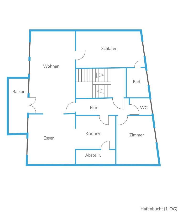 Ferienwohnung Hafenbucht Moba-Travel 뤼베크 외부 사진
